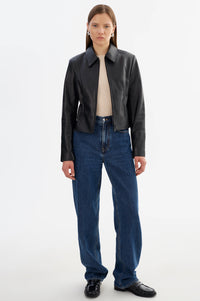 Oceana Leather Jacket - Black