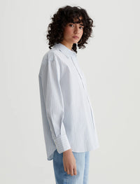 Addison Shirt - Gallery Stripe Blue Multi