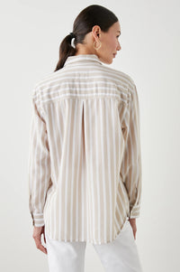 Elle Shirt - Natural Stripe
