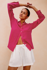 Ellis Shirt - Raspberry