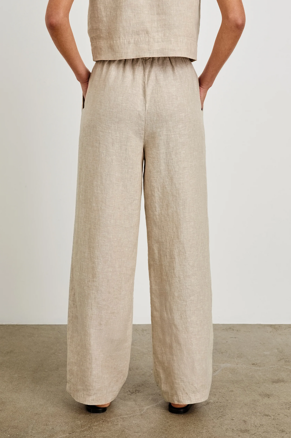 Emmie Pant - Heathered Flax