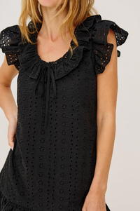 Essie Dress - Black Eyelet