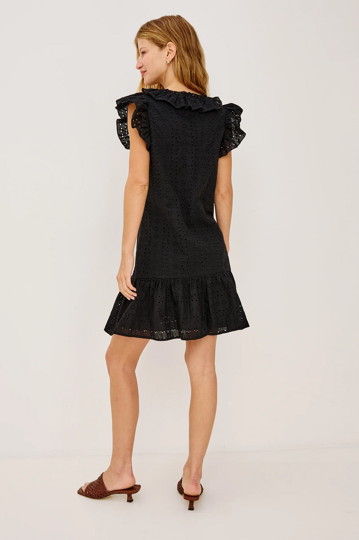 Essie Dress - Black Eyelet