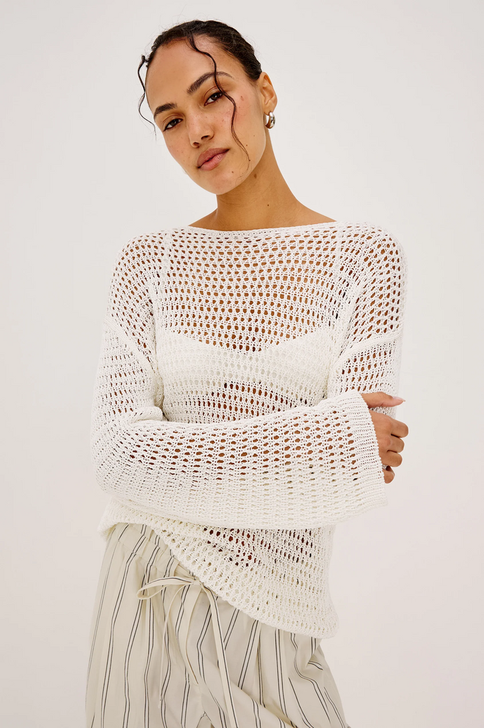Evangeline Sweater - Ivory