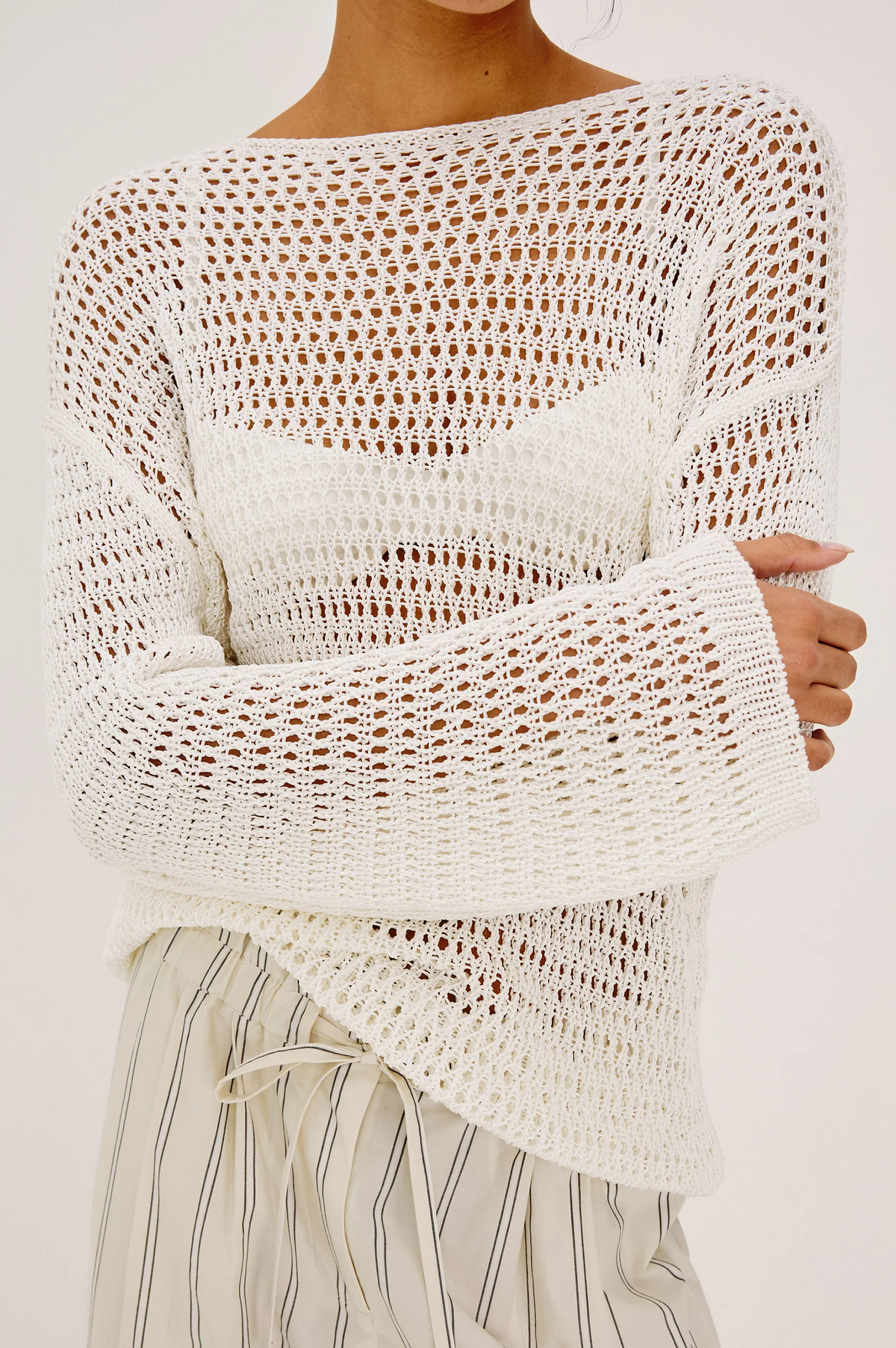 Evangeline Sweater - Ivory