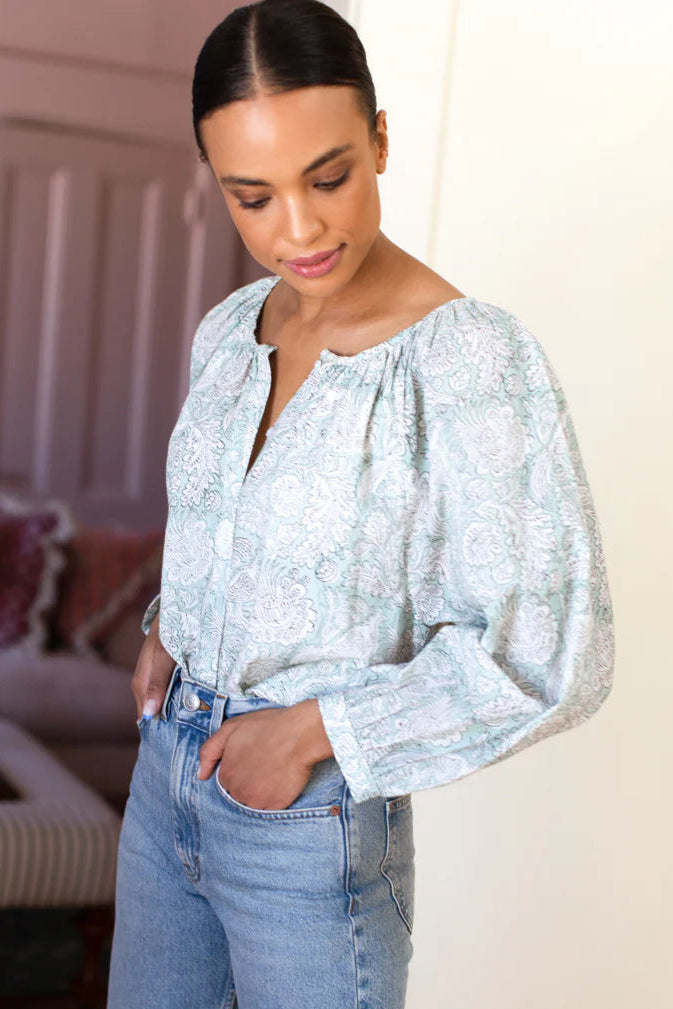 Frances Blouse - Birdsong Garden Organic