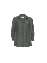 The Everyday Voile Shirt - Brownstone
