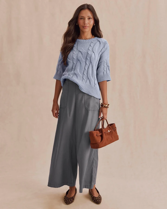 Rhiannon Sweater - Blue Mist