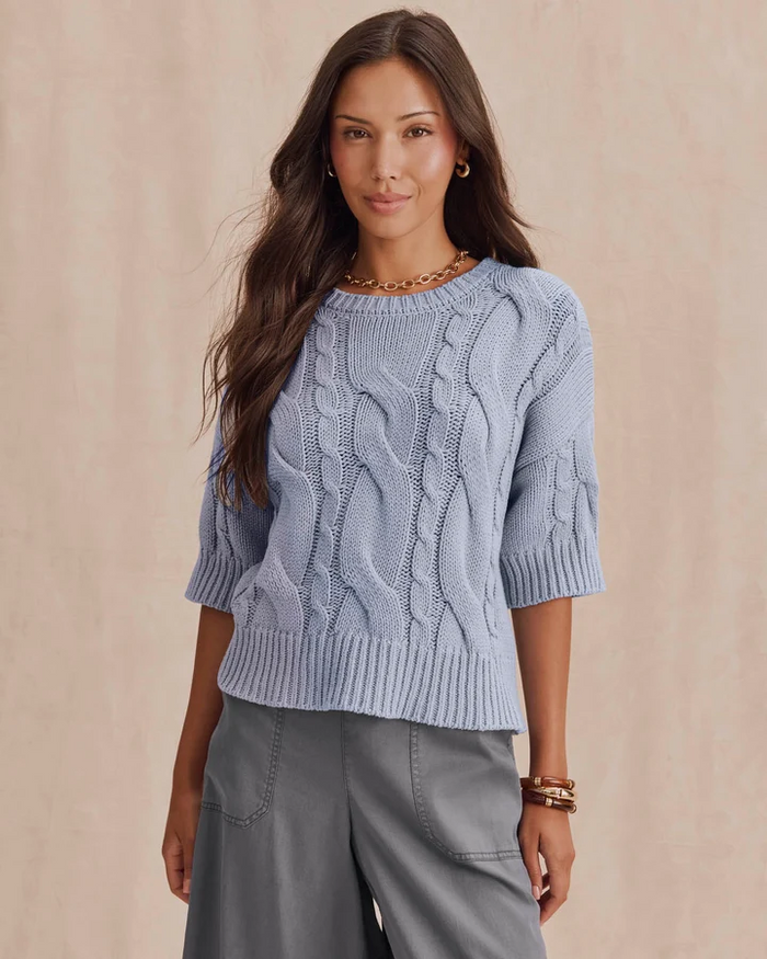 Rhiannon Sweater - Blue Mist