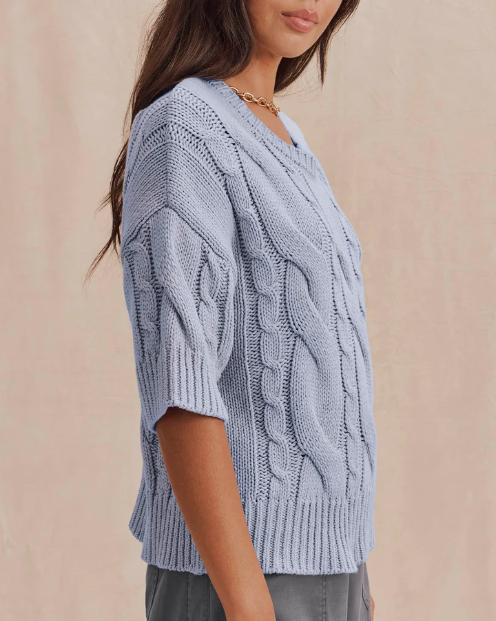 Rhiannon Sweater - Blue Mist
