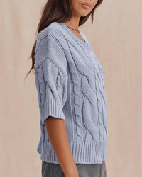 Rhiannon Sweater - Blue Mist