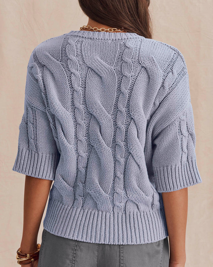 Rhiannon Sweater - Blue Mist