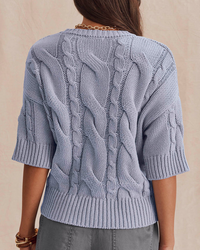 Rhiannon Sweater - Blue Mist