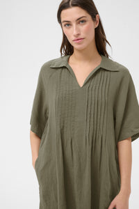 Ayla Dress - Smokey Olive