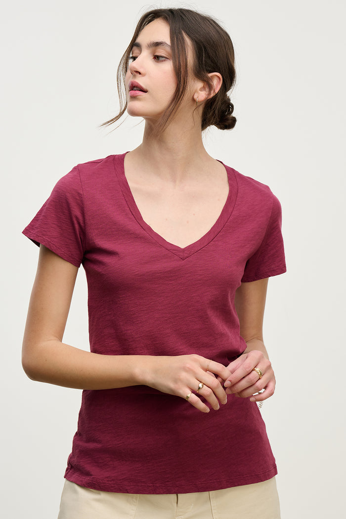 Lilith Tee - Cherrywood