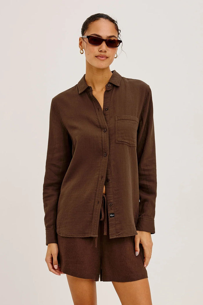 Freeman Shirt - Espresso