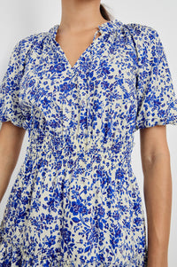 Fiorella Dress - Blue Marguerite