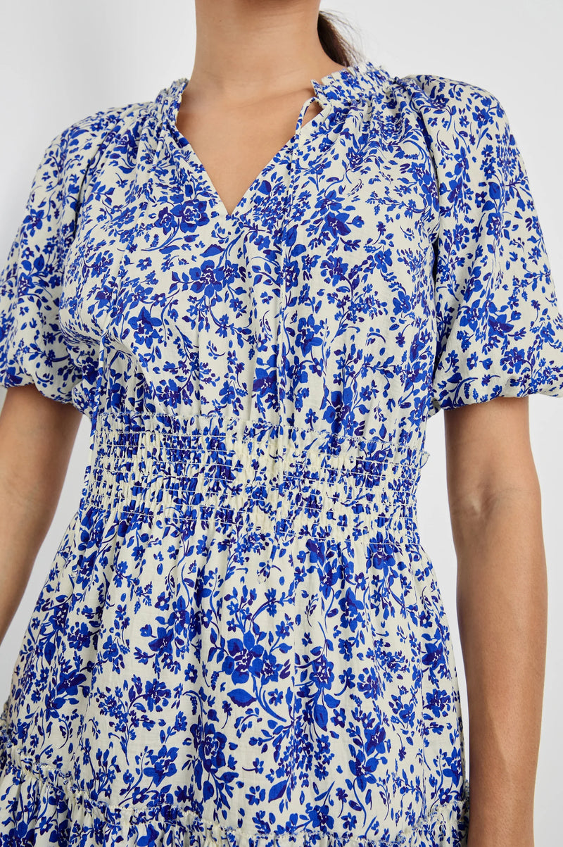Fiorella Dress - Blue Marguerite