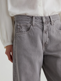 Hattie Barrel Crop - Sulfur Pebble Grey