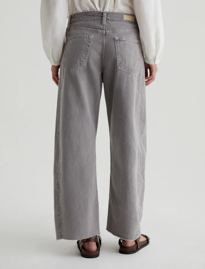 Hattie Barrel Crop - Sulfur Pebble Grey