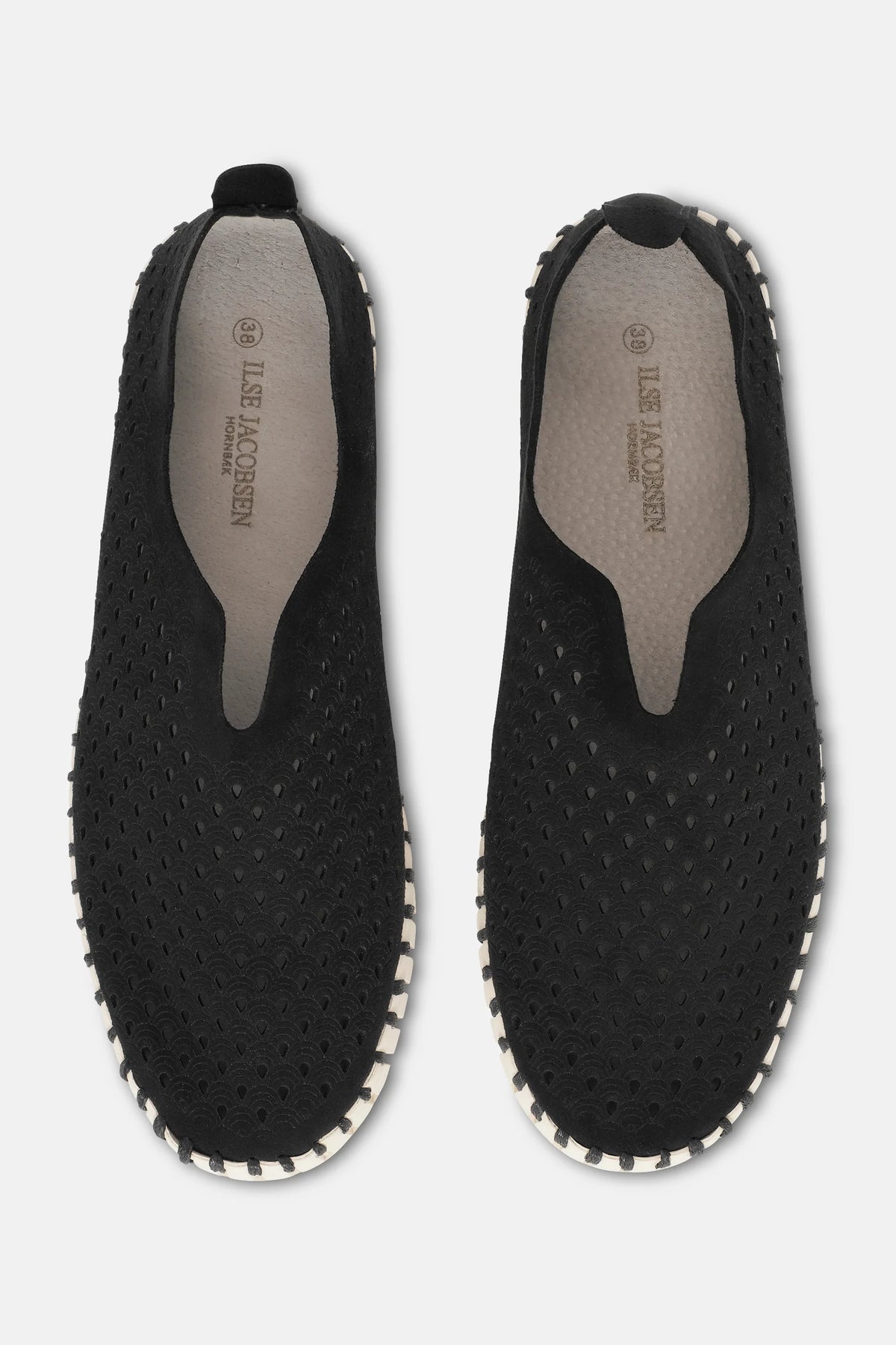 Ilse jacobsen tulip perforated sneakers sales