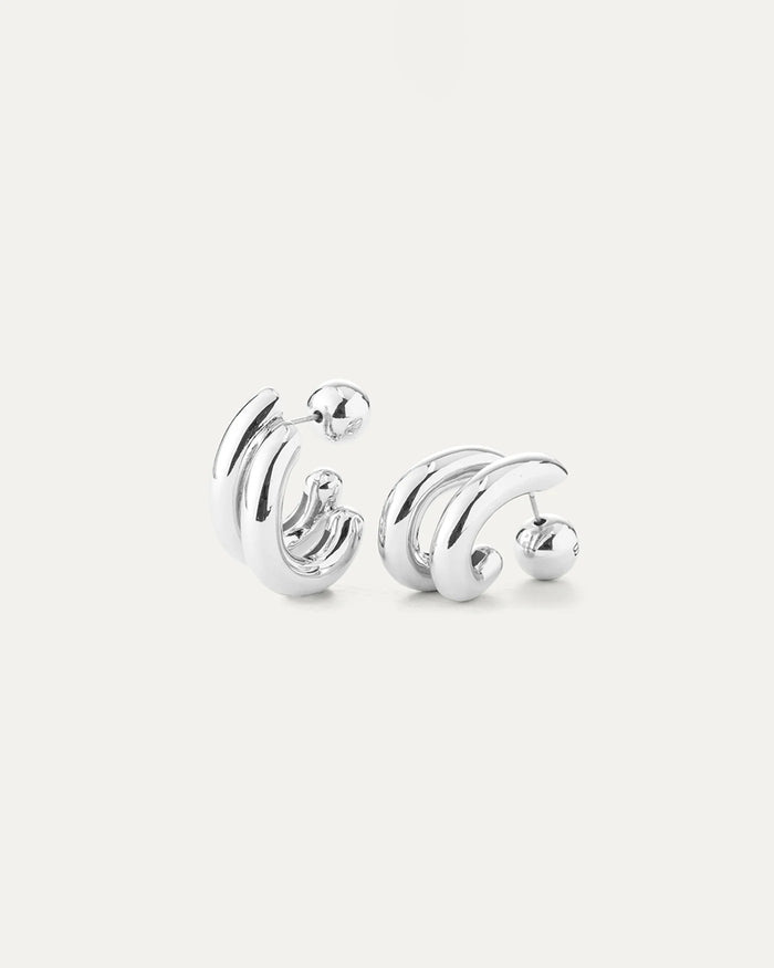Florence Earrings - Silver