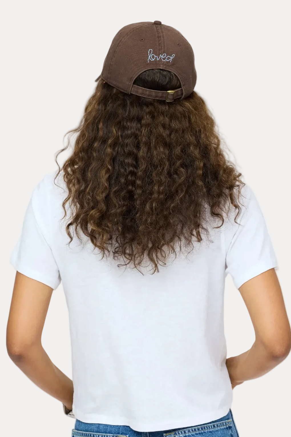 KR Imperfect Heart Hat - Cocoa Chambray