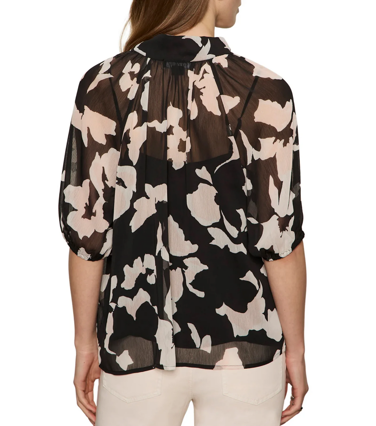 Keep Me Close Blouse - Petal Whisper