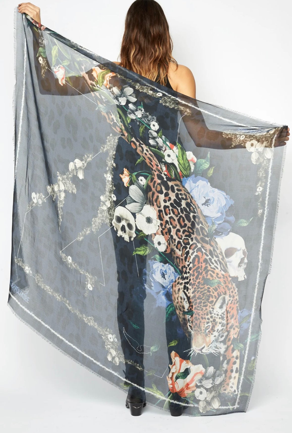 Kerry Wild Scarf - Ink
