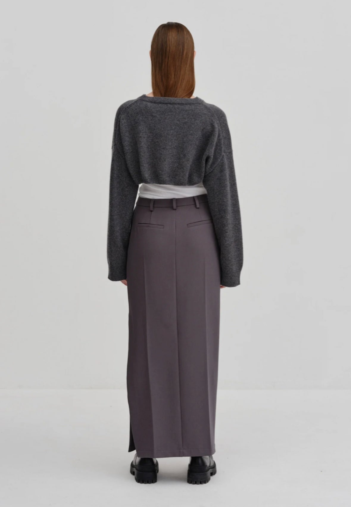 Nuna Skirt - Steel Grey - Birgitte Herskind – Twist Fashions