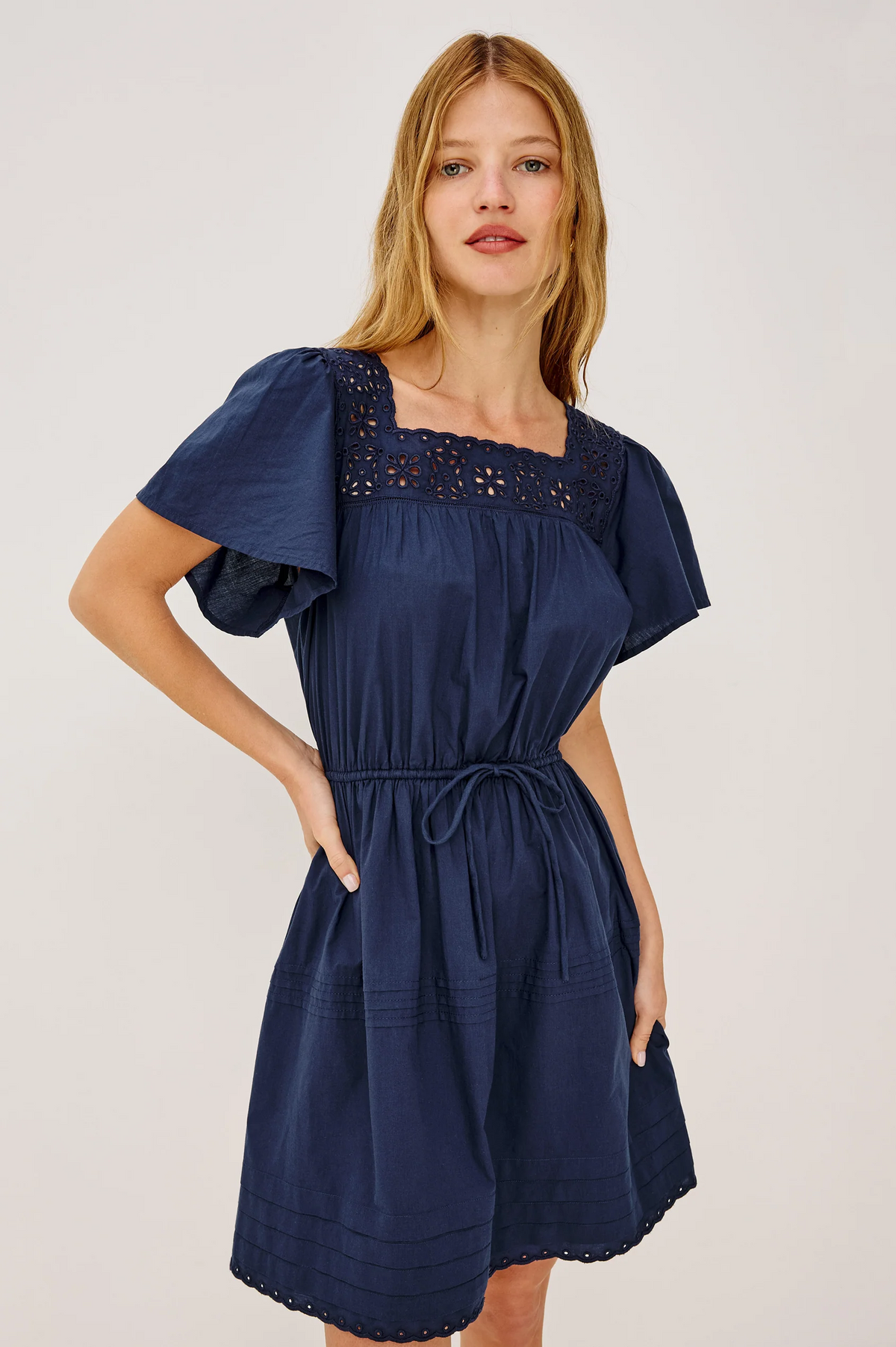 Gale Dress - Navy