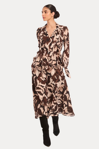 Wilma Dress - Chocolate Swirl