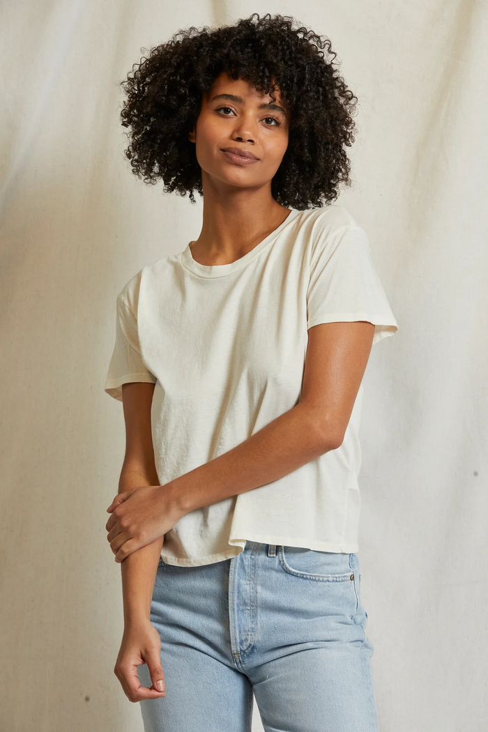 Harley Tee - Bright Ivory