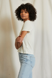 Harley Tee - Bright Ivory