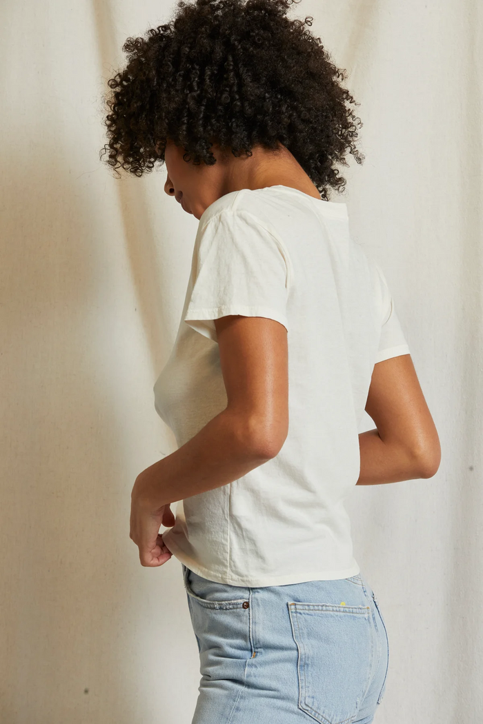 Harley Tee - Bright Ivory