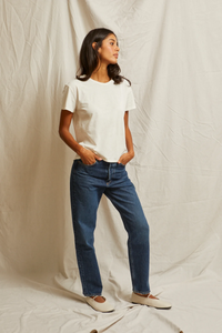 Harley Tee - Bright Ivory