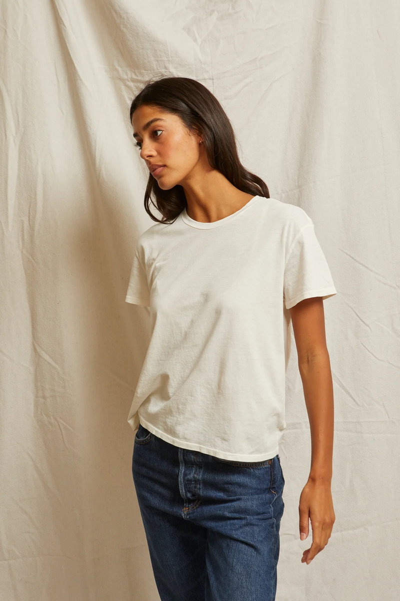 Harley Tee - Bright Ivory