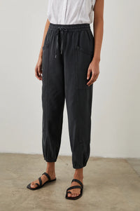 Haven Pant - Washed Black