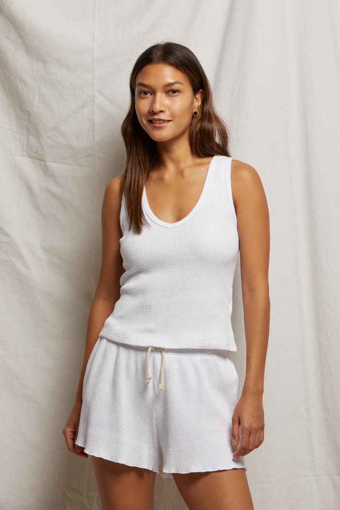 Hazel Tank - White