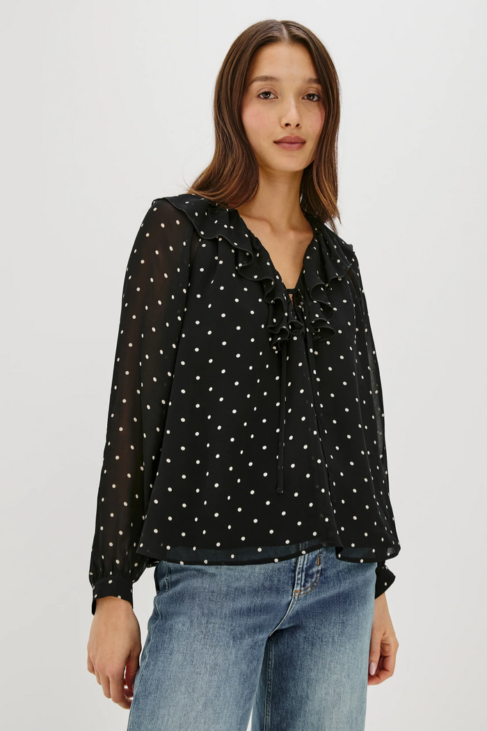 Honora Top - Polka Dots