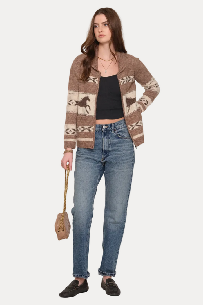 Elian Cardigan - Taupe