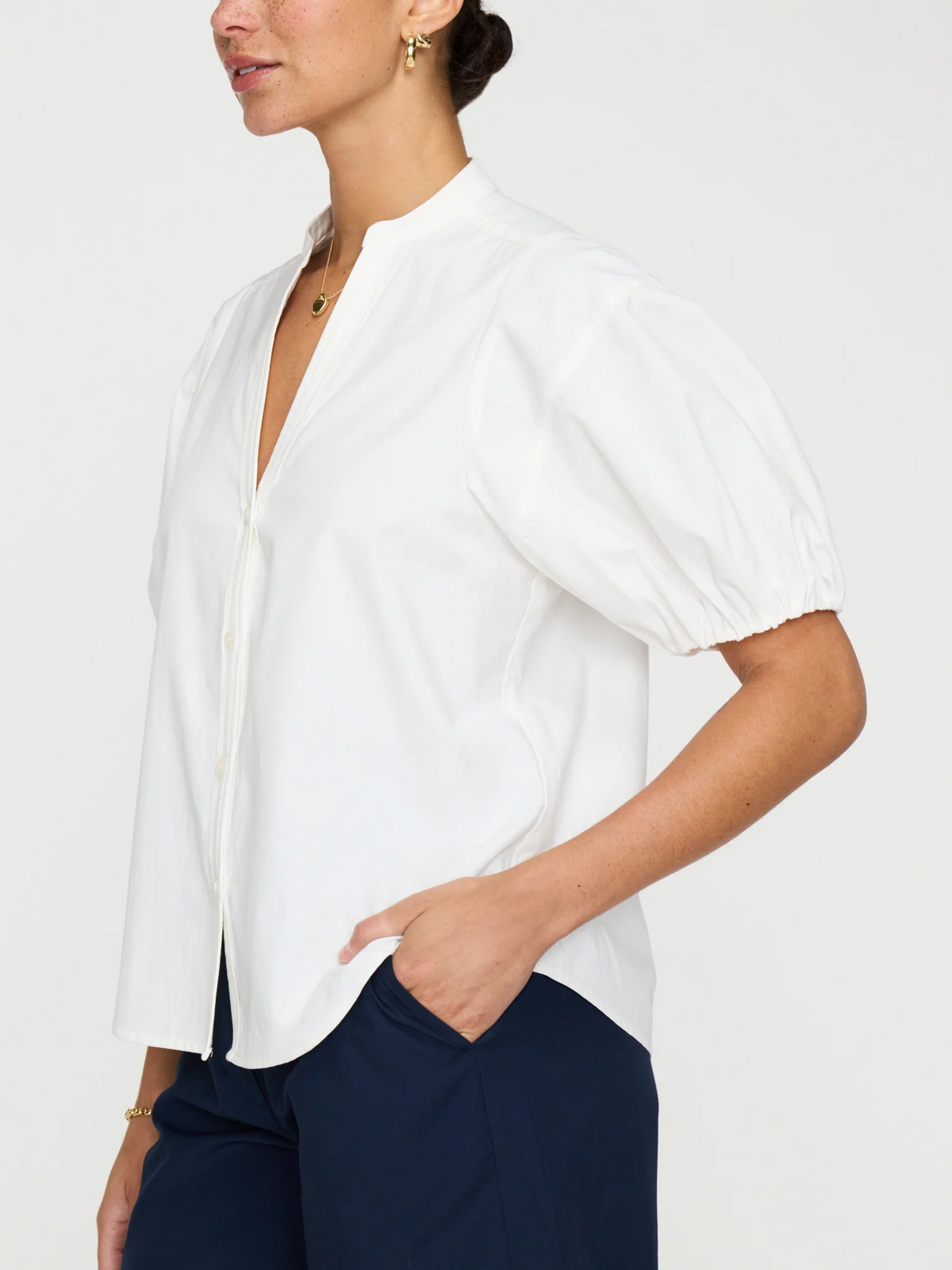 Hollis Shirt - Ivory