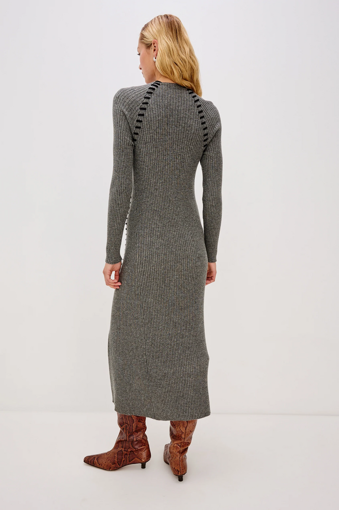 Imara Dress - Charcoal