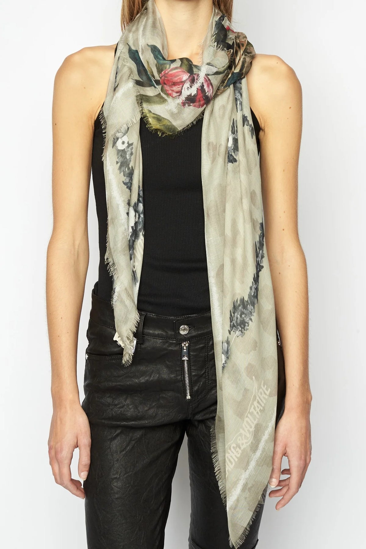 Kerry Wild Scarf - Kaki