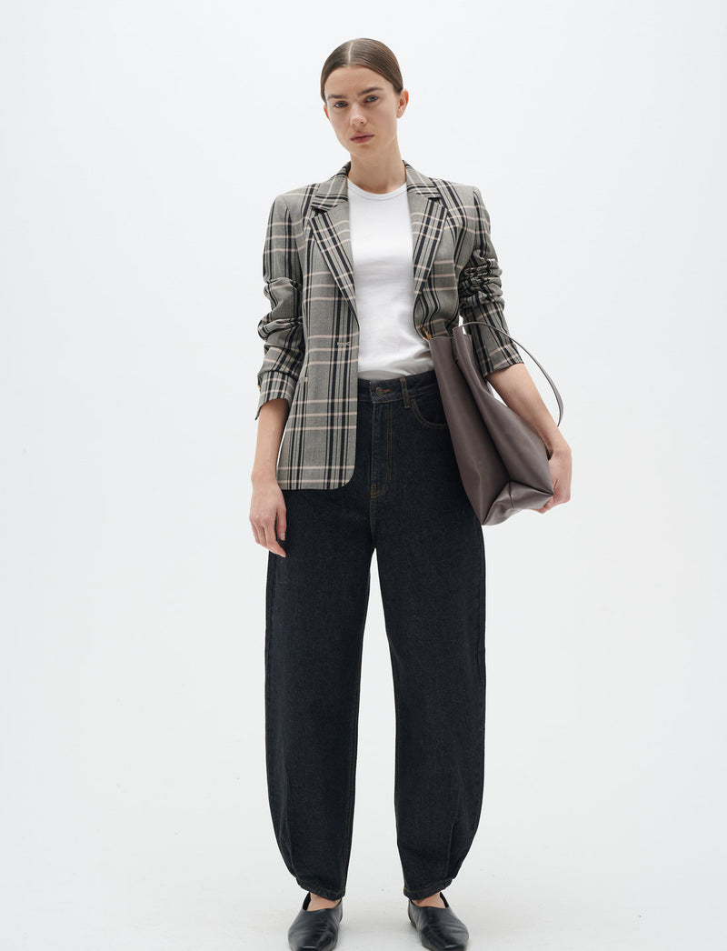 Whitni Classic Blazer - Yarn Dyed Checks