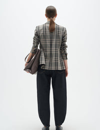 Whitni Classic Blazer - Yarn Dyed Checks