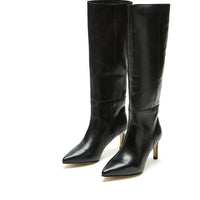 London Boot - Black Leather