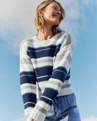 Harper Sweater - Indigo Multi