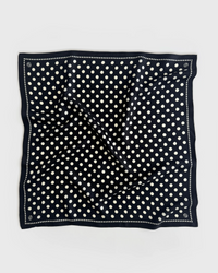 Polkadot Scarf - Black