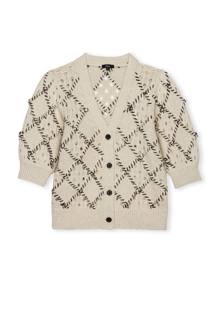 Isla Cardigan - Oat